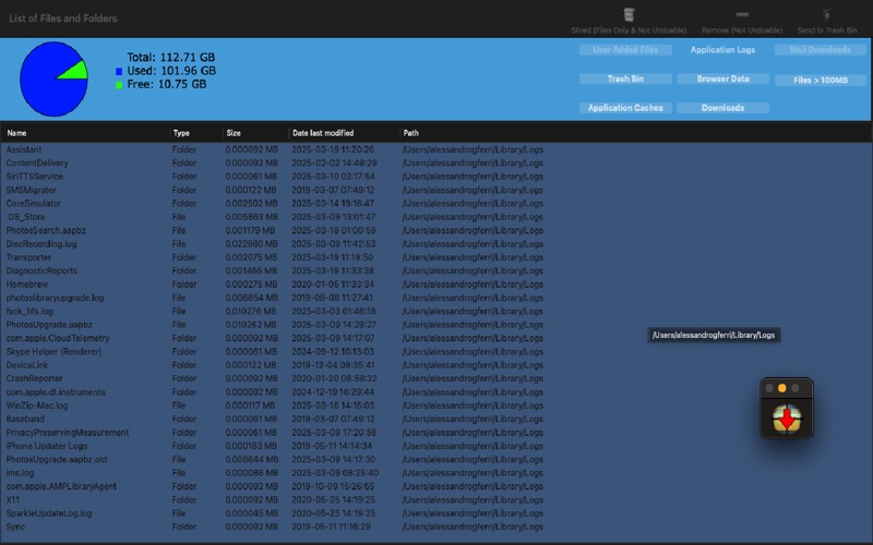 Screenshot #1 pour File Xterminator