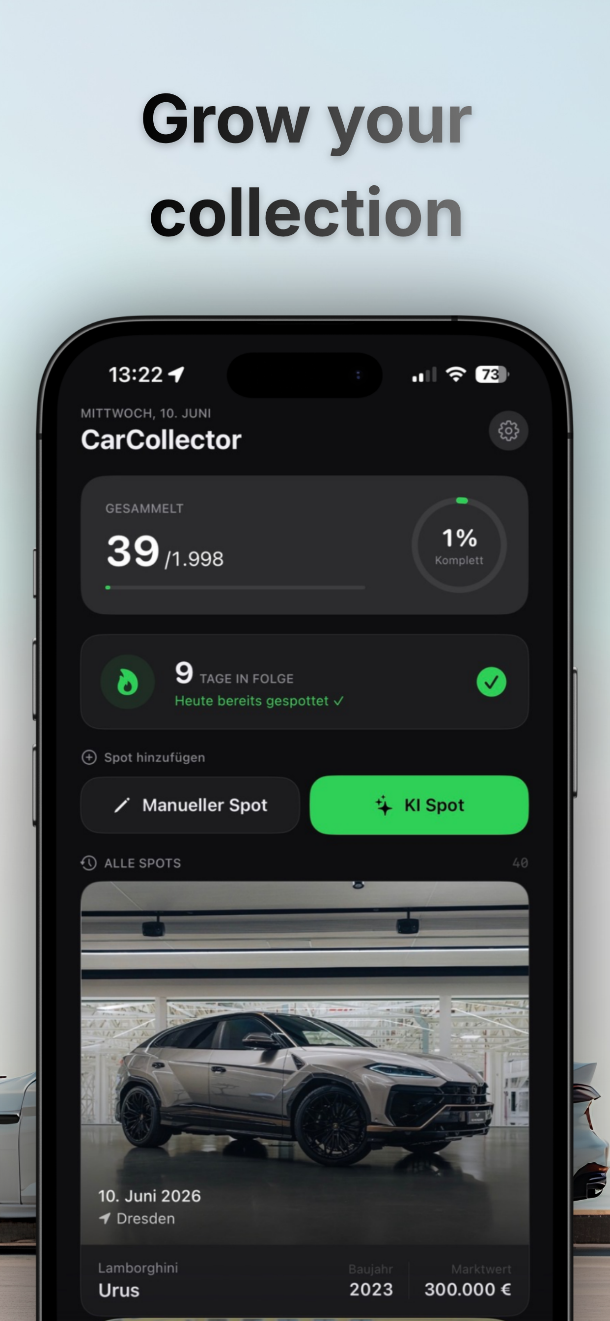 CarCollector: Spotting Game