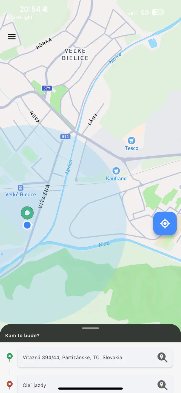 Screenshot #1 pour Okey Taxi Poprad