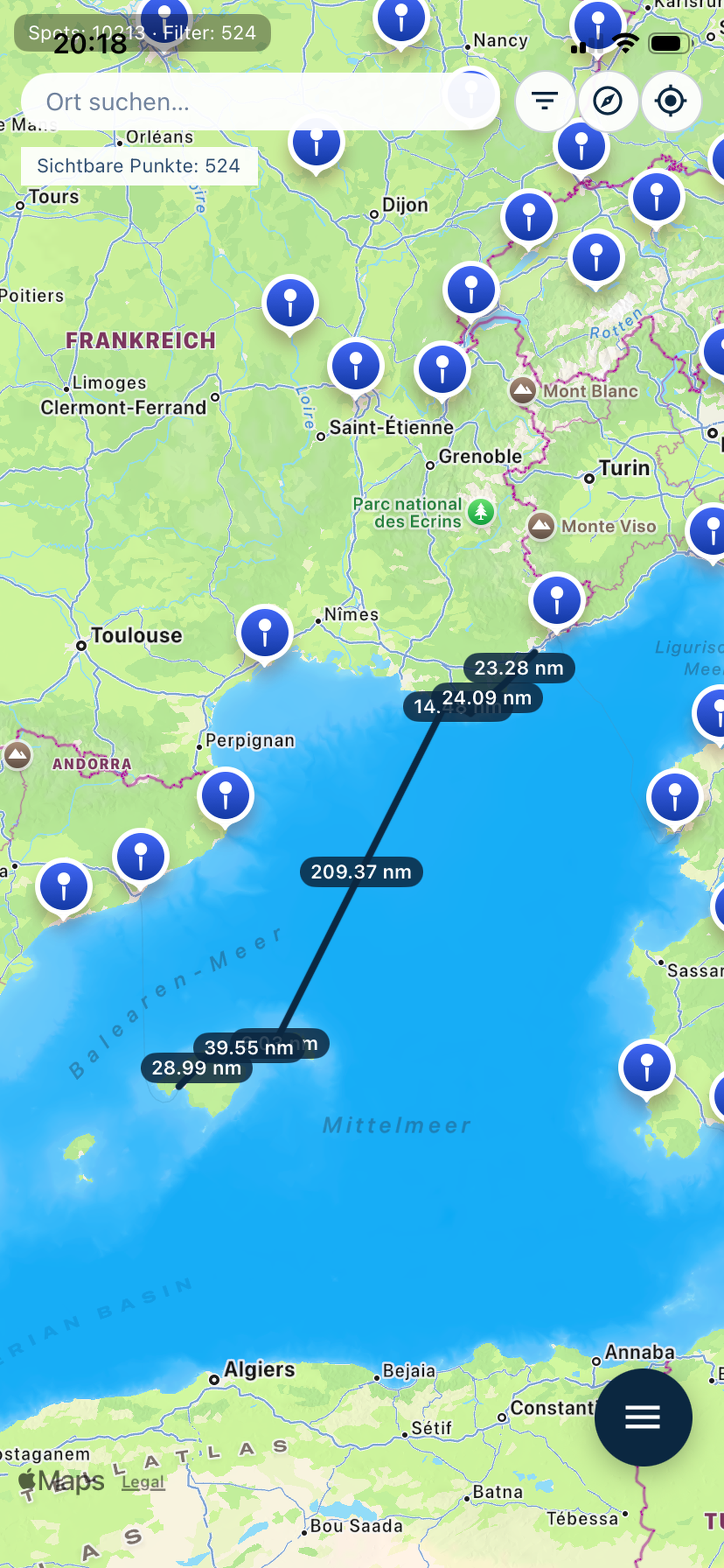 SAFE BAY FINDER screenshot 5