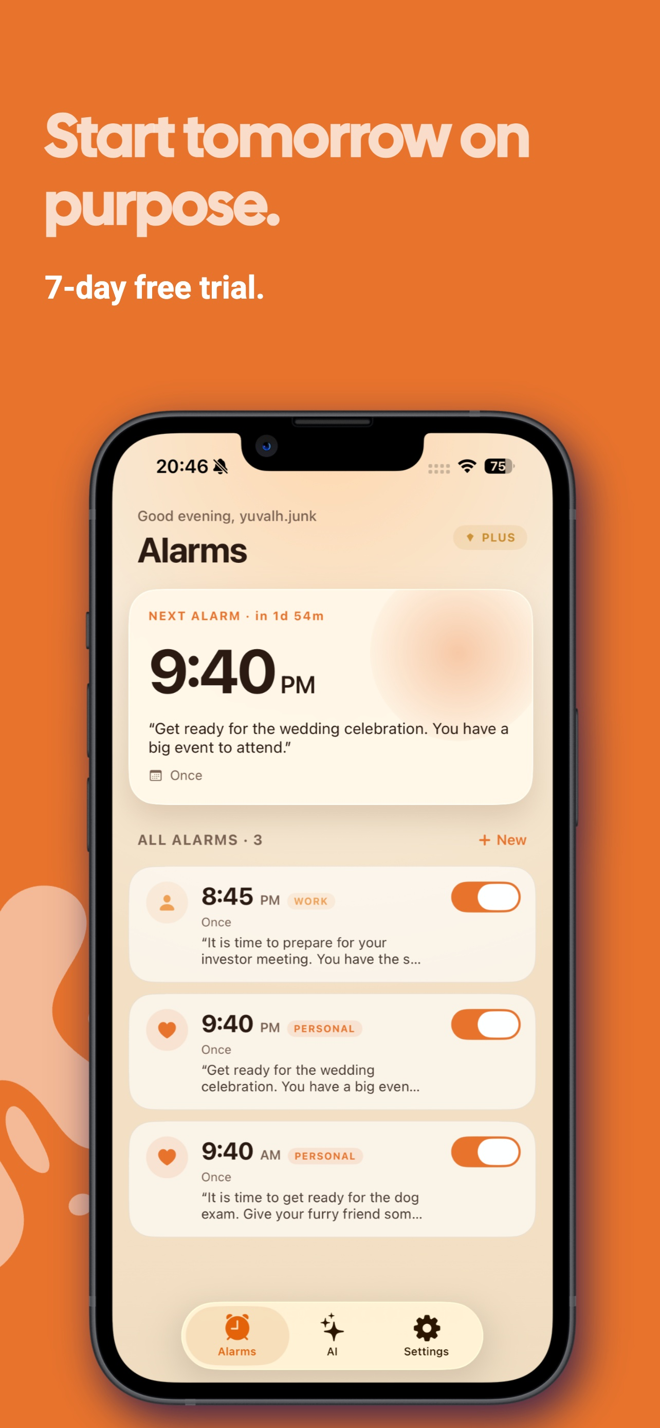 WakeMeBot: Alarms & Reminders screenshot 6