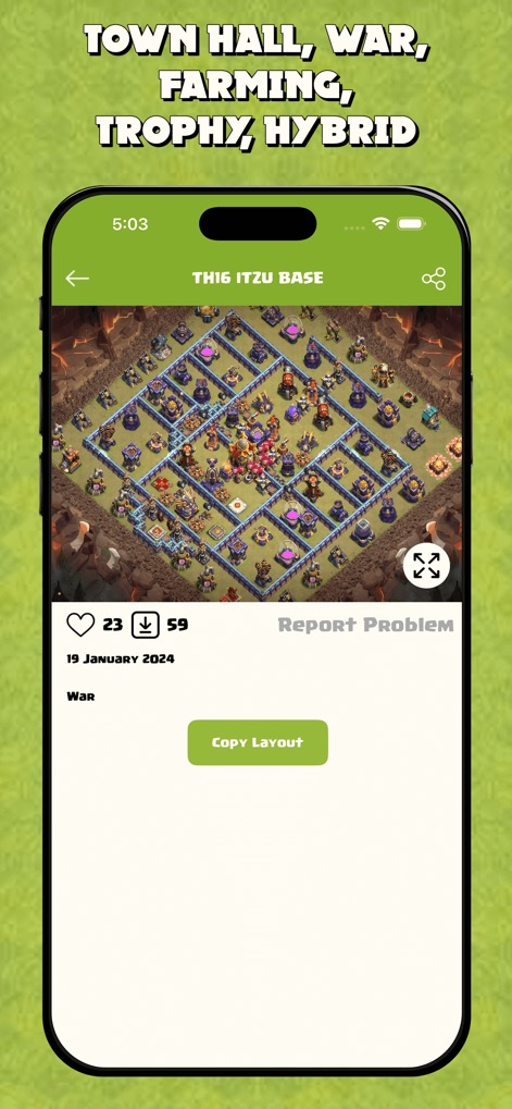 Map Layout for Clash of Clans - Entertainment App | MWM