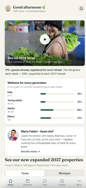 Vegan Wellness Retreats screenshot 1