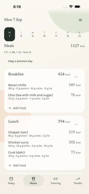 FitLibre screenshot 2