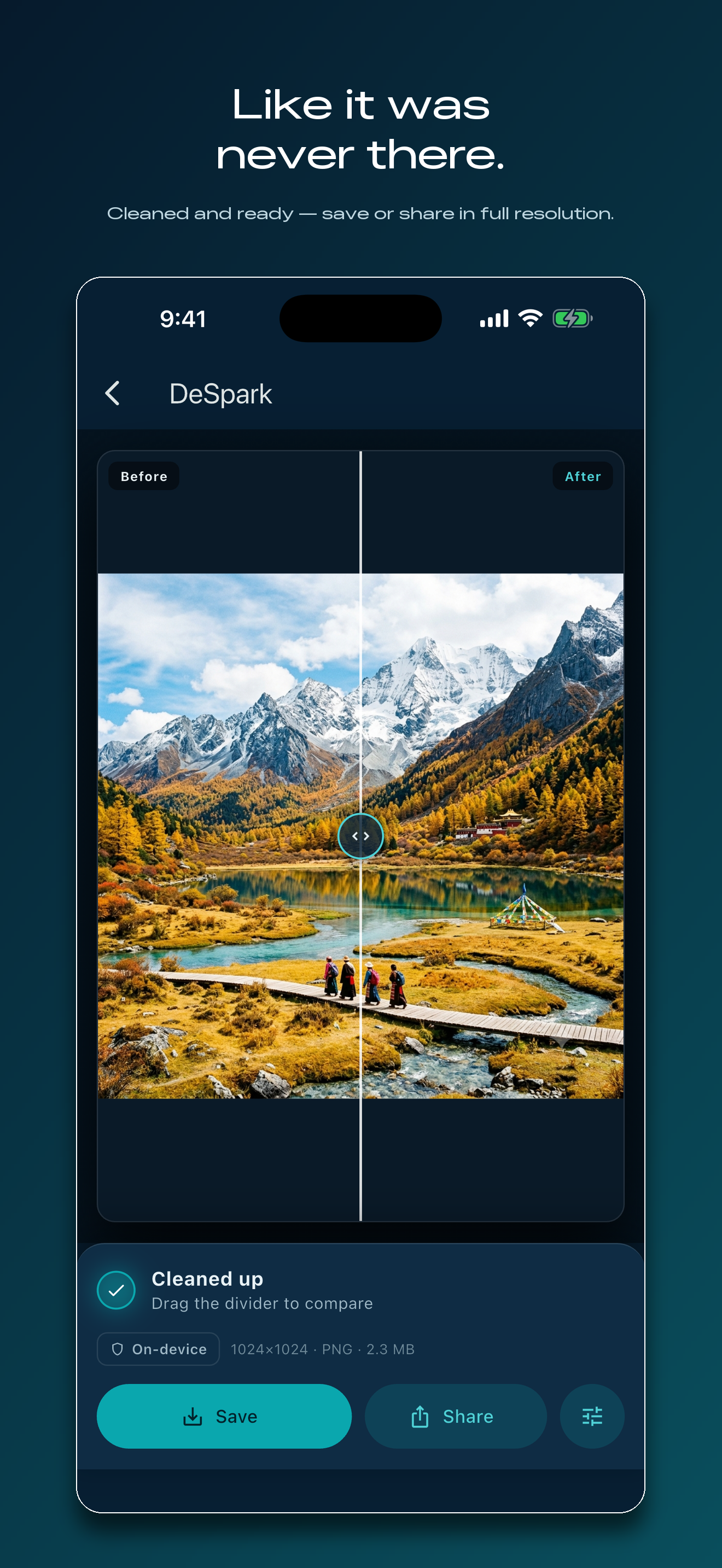 DeSpark: AI Watermark Remover screenshot 4