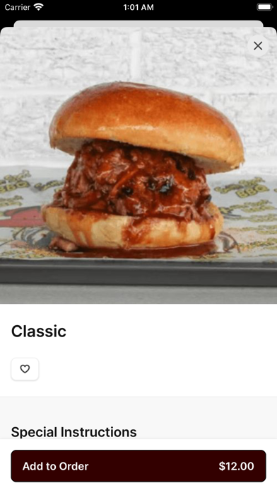 Smith Spot BBQ To Go iPhone screenshot 4 - Food & Drink app