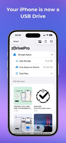 zDrivePro: USB Storage & Tool Screenshot 1 of 5