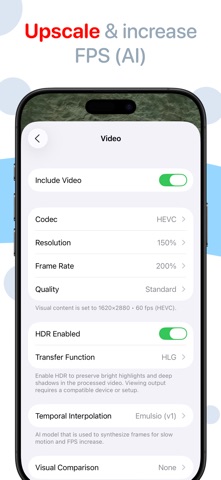 Emulsio › Video Stabilizer iPhone screenshot