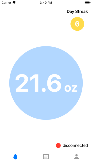 Sponge - Sponge Hydration iPhone screenshot 1 - Health & Fitness app