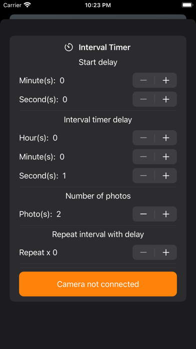 Screenshot #2 pour sMote - for Sony cameras