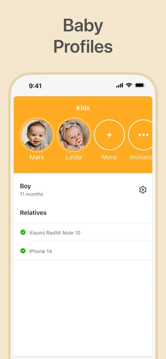 Baby Tracker・Breastfeeding Logのスクリーンショット（5/7）