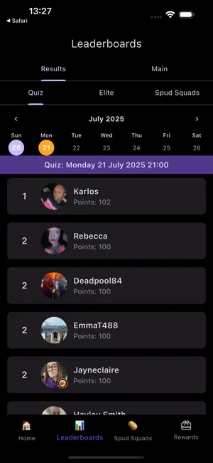Big Potato Quiz screenshot 3