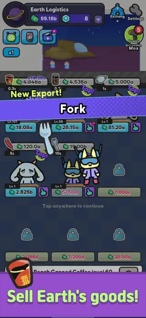 Alien Trade: Earth Shop Tycoon screenshot 1