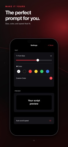 Teleprompter: Read & Record screenshot