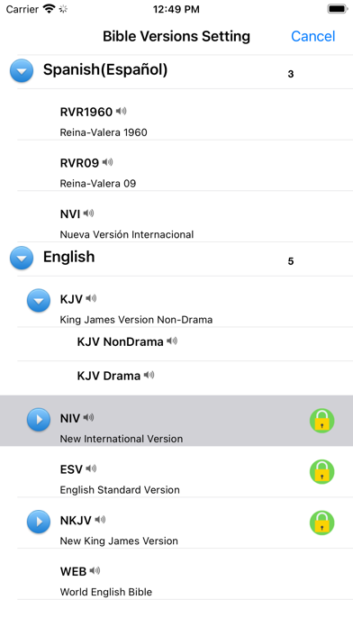 Screenshot #3 pour Español Biblia Reina Valera