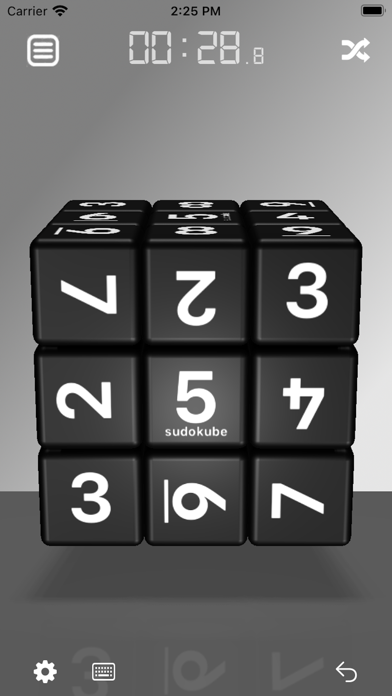 Sudokube 3D iPhone screenshot