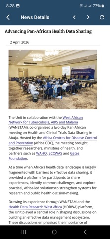 MRCG@LSHTM screenshot