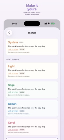 Ember: Markdown Notes Screenshot 8 of 9
