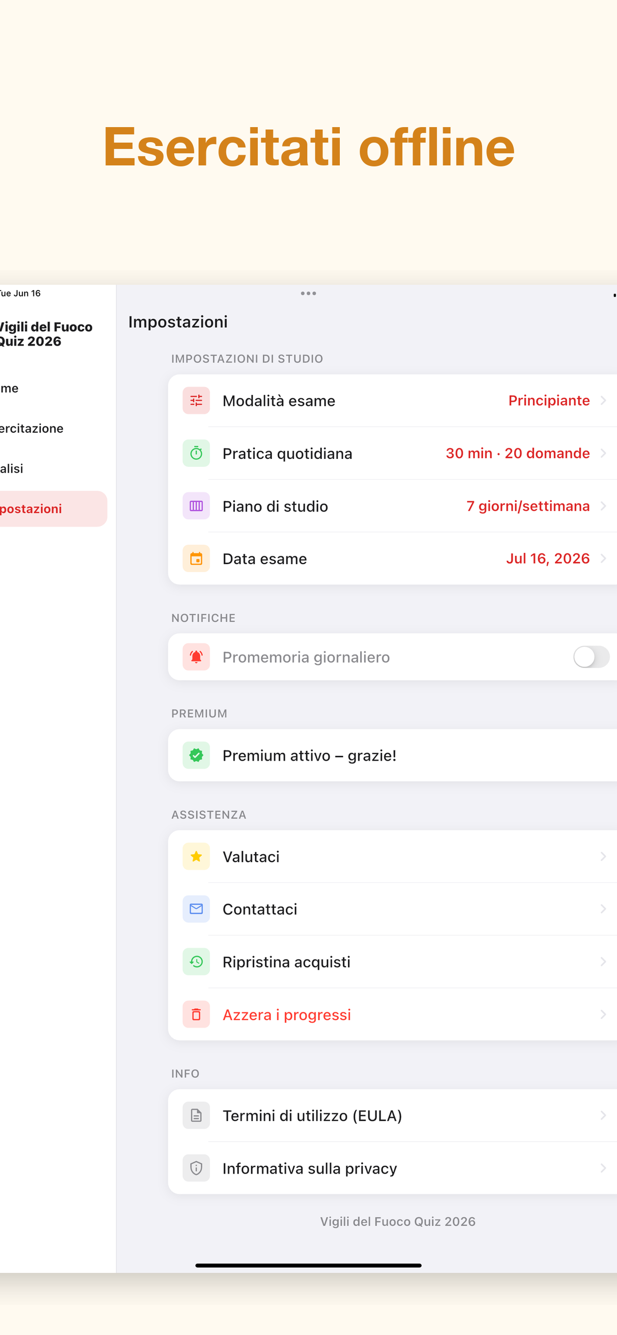 Vigili del Fuoco Quiz 2026 screenshot 5