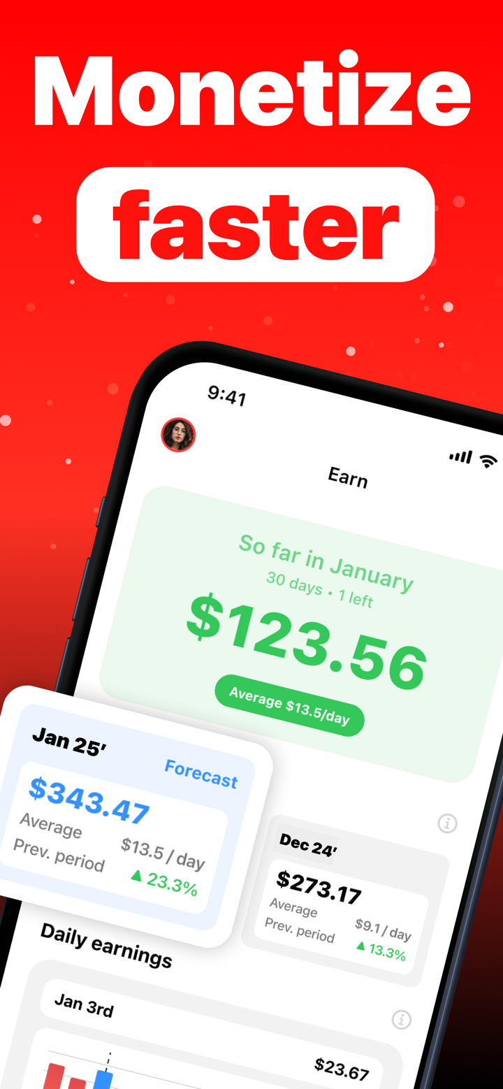 Tracker for YouTube Studio screenshot 2