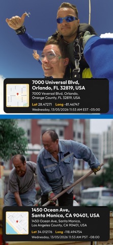 GPS Map Camera - Timestamp‎ iPhone screenshot