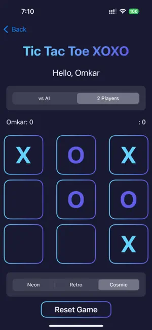 TicTacToe by Spakcomm screenshot 2