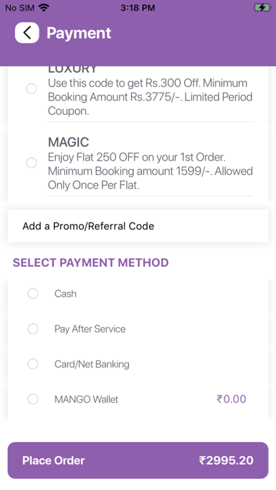 MANGO Salon Screenshot