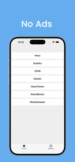 Heso:2048,Sudoku,Minesweeper screenshot 1