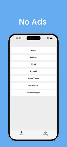 Heso:2048,Sudoku,Minesweeper iPhone screenshot