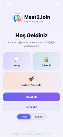 Meet2Join iPhone screenshot