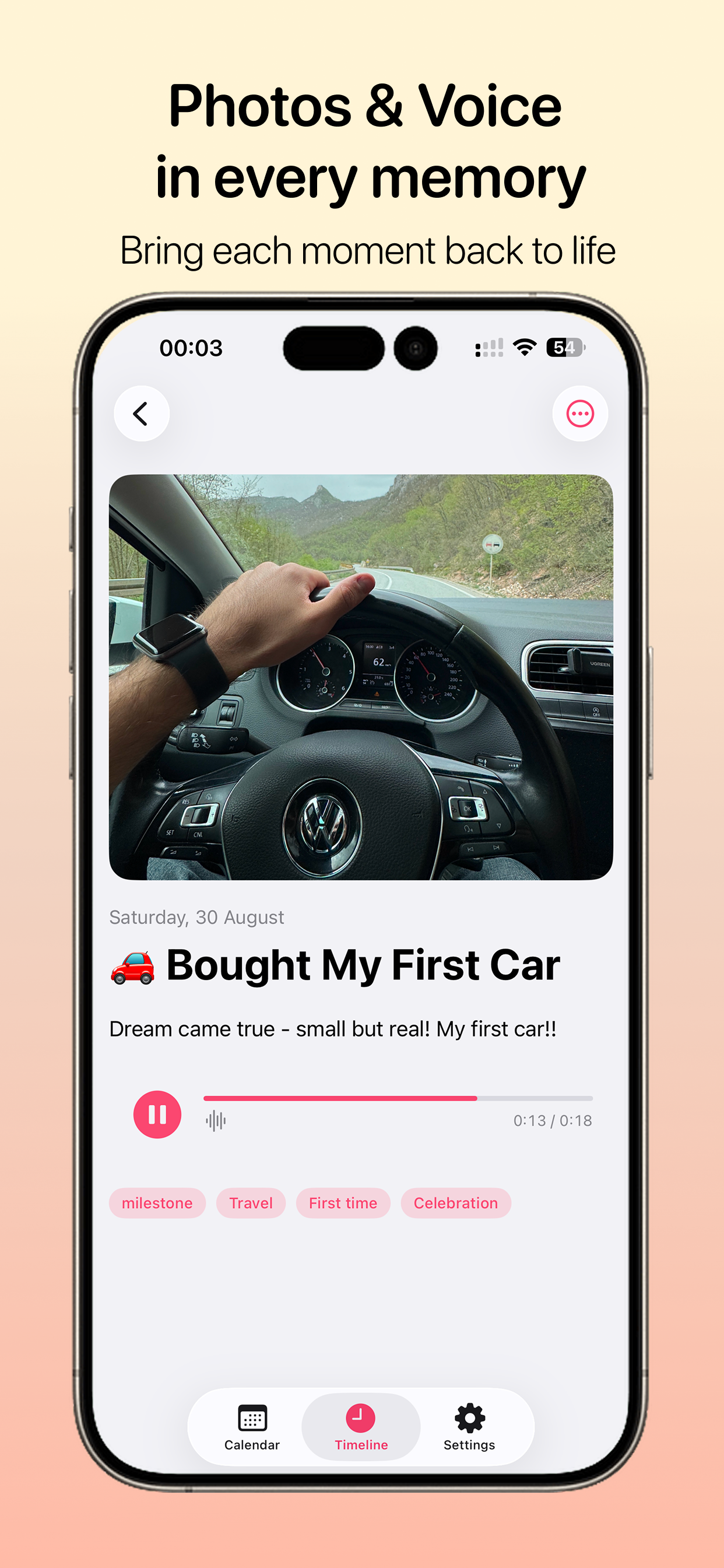 LifeMoments screenshot 2