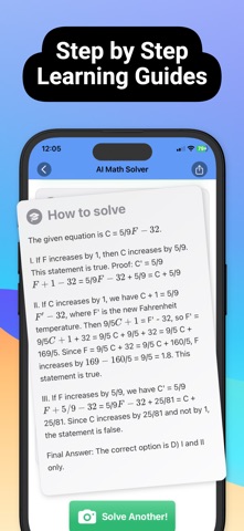 AI Math Solver | Snap & Learn Screenshot 4 of 5