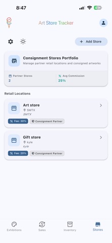 Art Exhibition Manager screenshot