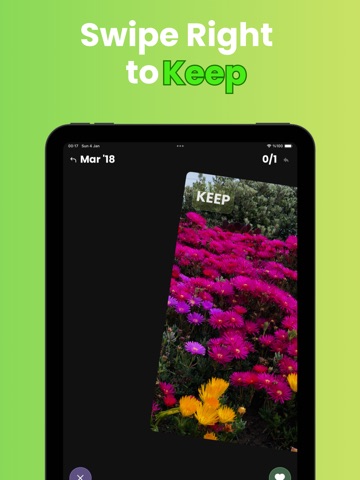 Photo Cleaner: Flick Delete iPad screenshot