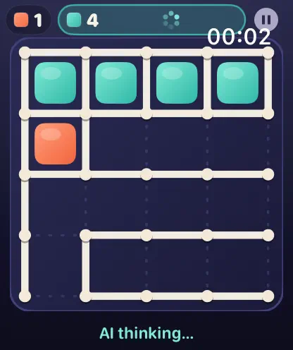 Screenshot #3 pour Capture Squares: Dot Boxes