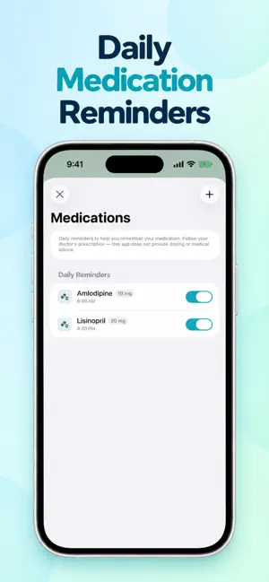 Minine Blood Pressure Tracker screenshot 4