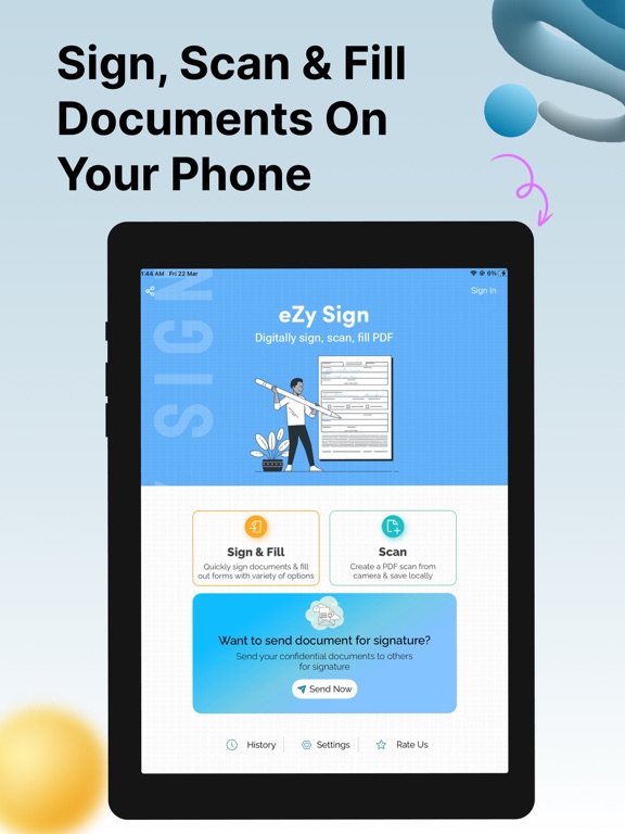 eZy Sign,Scan & Fill Documents