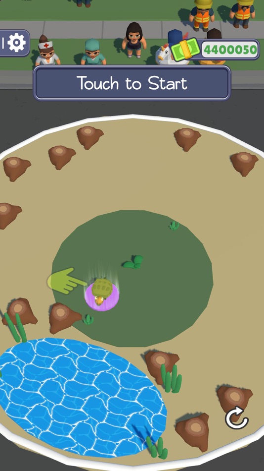 #4. Turtle Trot (iOS) 由: Mobazy LLC