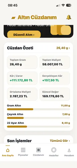ALTIN CÜZDANIM iPhone Ekran Görüntüsü 3