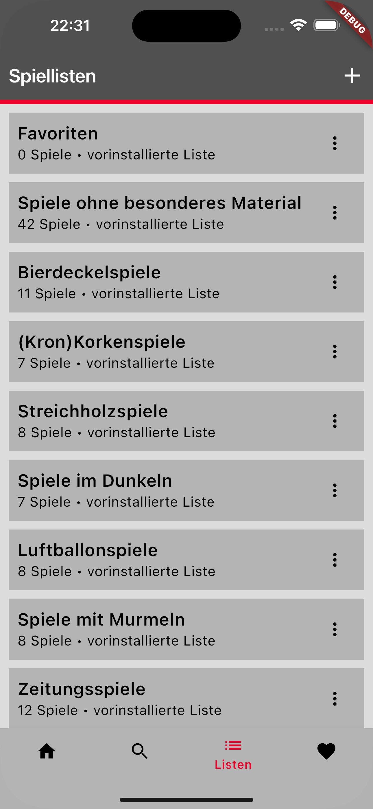 Spielsammlung: EJW Spielebox