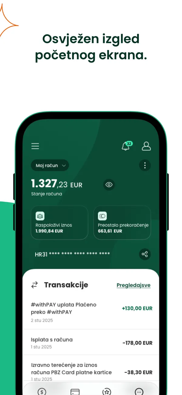 Screenshot #2 pour PBZ mobilno bankarstvo