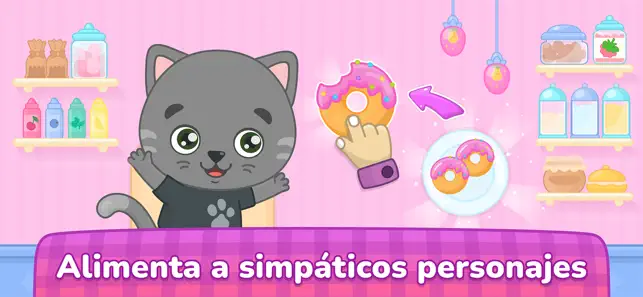 Juegos de cocina para niños 2+ iPhone screenshot 4