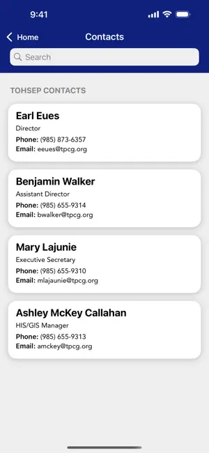 Terrebonne Parish OHSEP screenshot 3