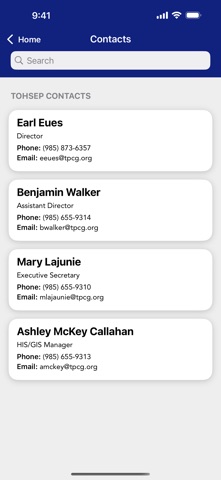 Terrebonne Parish OHSEP iPhone screenshot