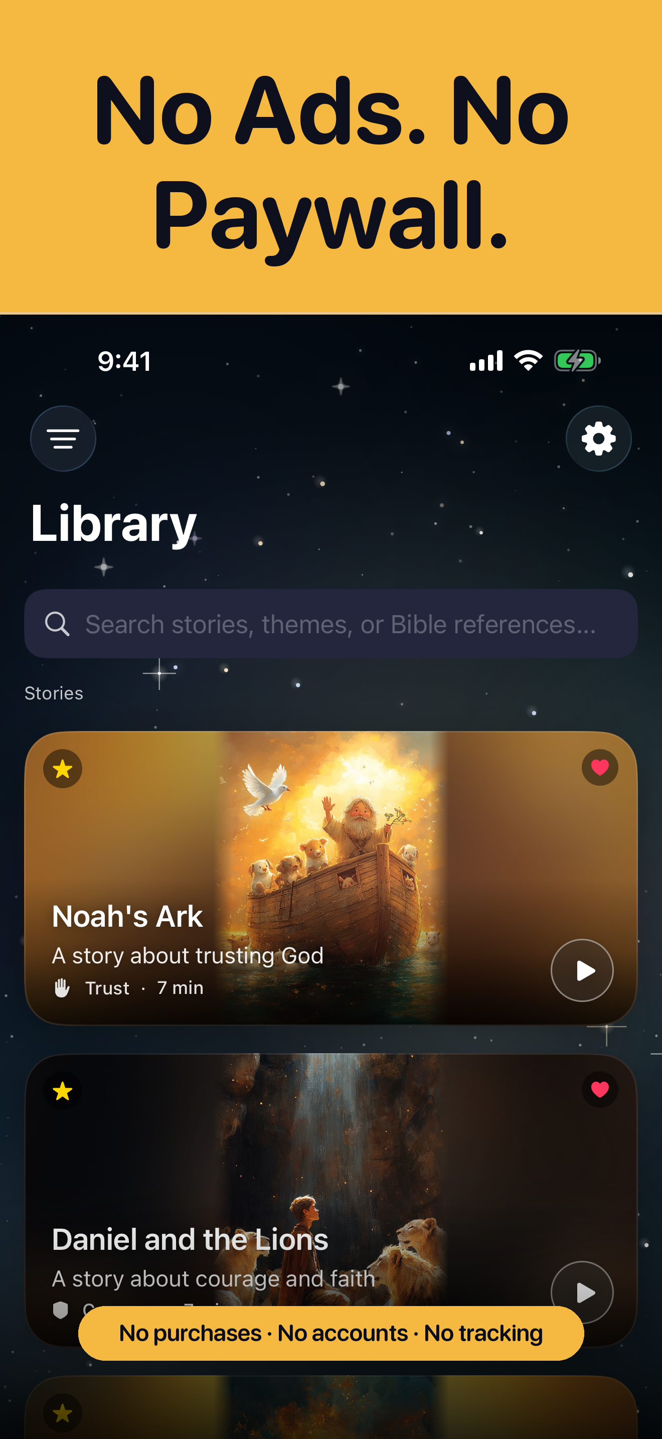 FireFly: Bible Bedtime Stories screenshot 4
