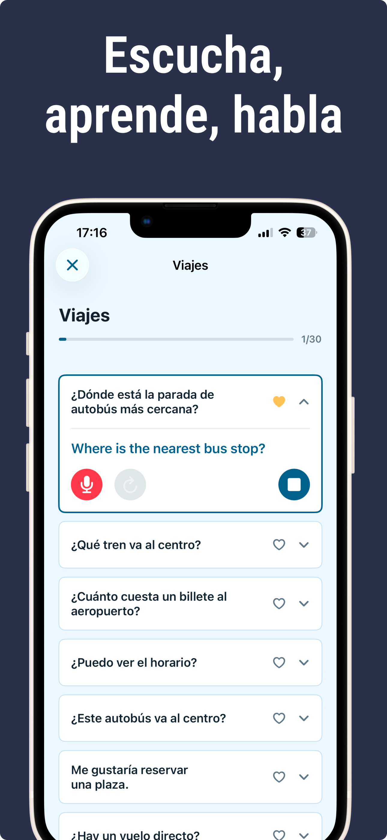 Hablar inglés