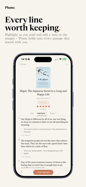 Plume.: Book & Reading Tracker screenshot 2