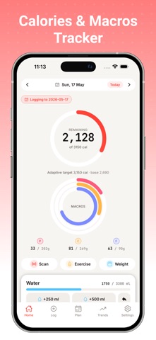 Nomly: Calories & Macros iPhone screenshot