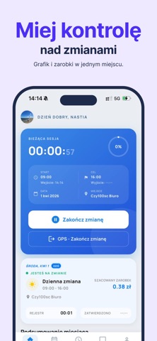 Kadrowy iPhone screenshot