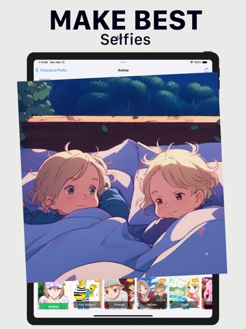 Cartoon Photo: Anime TOONMANIA iPad screenshot